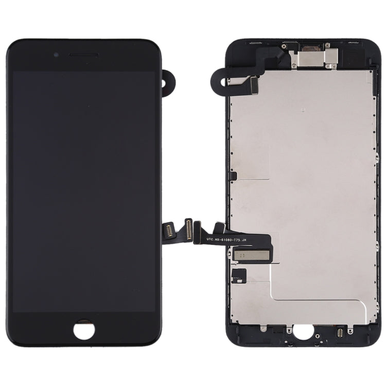 Reemplazo de pantalla LCD para iPhone 8 Plus con cámara frontal (opciones en blanco y negro)