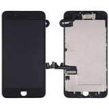 Reemplazo de pantalla LCD para iPhone 8 Plus con cámara frontal (opciones en blanco y negro)