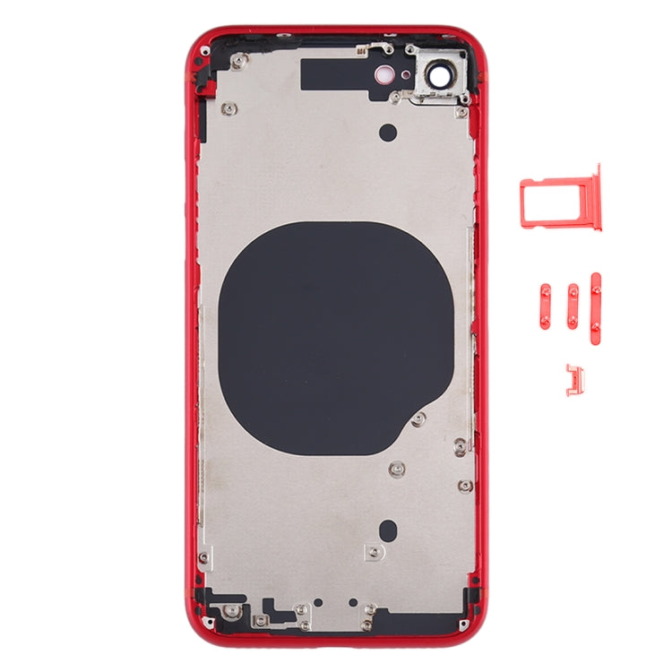 iPhone SE 2020 Battery Back Cover Replacement with Camera Lens, SIM Card Tray & Side Keys