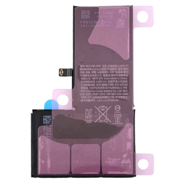 2716mAh Li-ion Battery replacement for iPhone X, For iPhone X