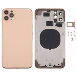 Back Housing Cover with SIM Tray, Side Keys & Camera Lens for iPhone 11 Pro Max – Perfect Replacement for iPhone 11 Pro Max
