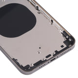 Carcasa trasera premium para iPhone XS Max en azul, blanco, negro y dorado - Diseño de imitación del iPhone 13 Pro Max