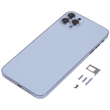 Premium Back Housing Cover for iPhone XS Max, iPhone XS Max Imitation iP13 Pro Max Design, Available in Blue, White, Black & Gold