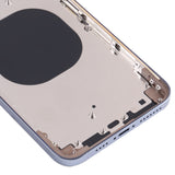 Premium Back Housing Cover for iPhone XS Max, iPhone XS Max Imitation iP13 Pro Max Design, Available in Blue, White, Black & Gold