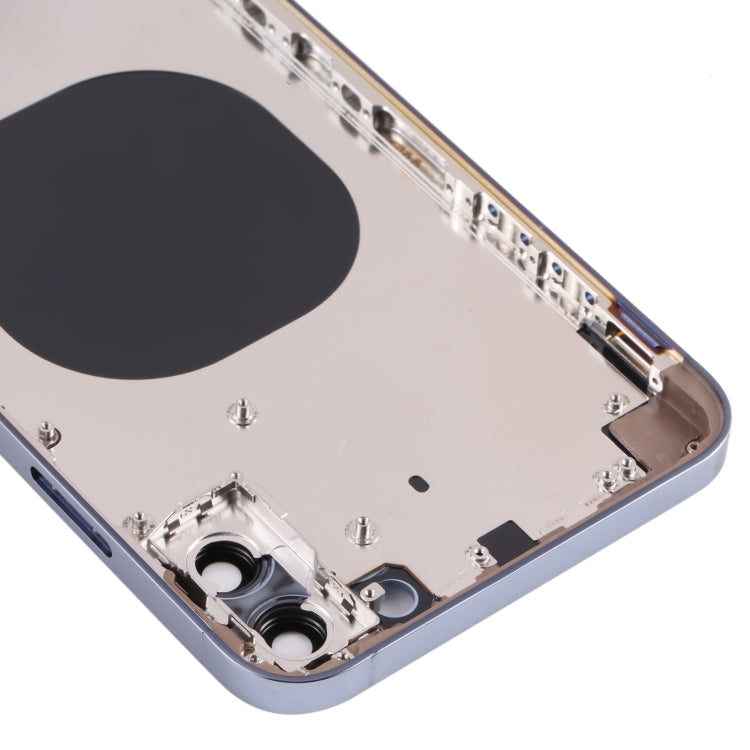 Premium Back Housing Cover for iPhone XS Max, iPhone XS Max Imitation iP13 Pro Max Design, Available in Blue, White, Black & Gold