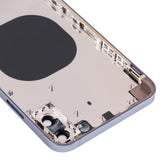 Premium Back Housing Cover for iPhone XS Max, iPhone XS Max Imitation iP13 Pro Max Design, Available in Blue, White, Black & Gold