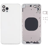 Premium Back Housing Cover for iPhone XS Max, iPhone XS Max Imitation iP13 Pro Max Design, Available in Blue, White, Black & Gold