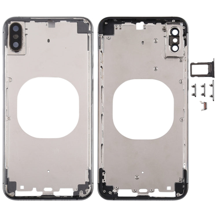 Clear iPhone XS Max Transparent Back Cover with Camera Lens, SIM Tray & Side Key Protection – Durable, Scratch-Resistant Case