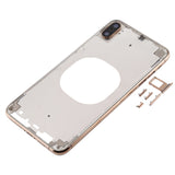 Clear iPhone XS Max Back Housing Cover with Camera Lens, SIM Tray & Side Key Protection – Durable, Scratch-Resistant Case