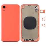 iPhone XR Back Housing Cover with Camera Lens, SIM Tray & Side Buttons
