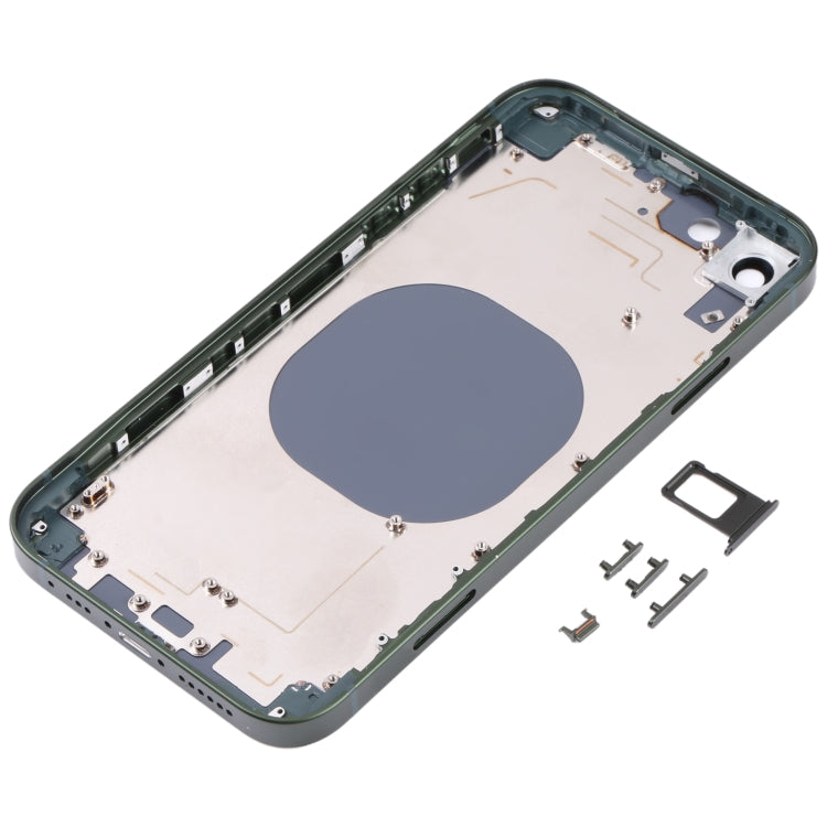 iPhone XR Back Housing Cover - Imitates iPhone 13 Design (Green) - Fits iPhone XR to iPhone 13
