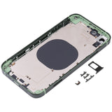 Frosted Green Steel Back Housing for iPhone XR – Imitation iPhone 13 Pro Design, Durable and Sleek