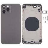 Premium Stainless Steel Back Housing Cover for iPhone XR - Available in Black, Gold, Blue & White - iPhone 13 Pro Style