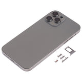 Premium Stainless Steel Back Housing Cover for iPhone XR - Available in Black, Gold, Blue & White - iPhone 13 Pro Style