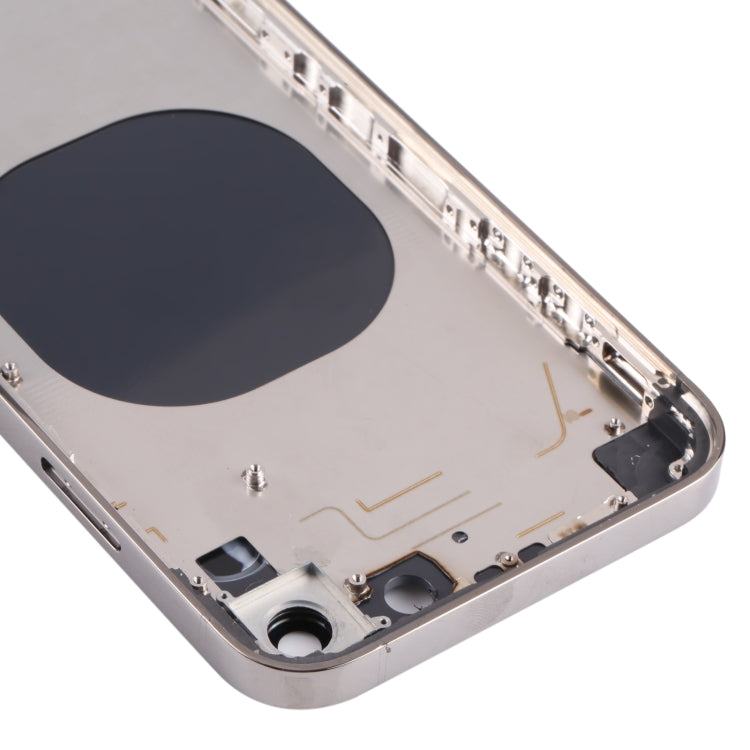 Premium Stainless Steel Back Housing Cover for iPhone XR - Available in Black, Gold, Blue & White - iPhone 13 Pro Style