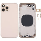 Premium Stainless Steel Back Housing Cover for iPhone XR - Available in Black, Gold, Blue & White - iPhone 13 Pro Style
