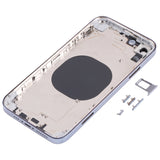 Carcasa trasera de acero inoxidable premium para iPhone XR - Carcasa trasera de acero inoxidable para iPhone XR en negro, dorado, azul y blanco