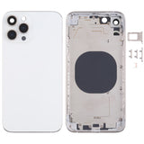 Premium Stainless Steel Back Housing Cover for iPhone XR - Available in Black, Gold, Blue & White - iPhone 13 Pro Style