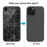 iPhone XR iP15 Pro Back Cover with Appearance Imitation for iPhone XR