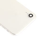 iPhone XR Battery Back Cover Assembly with Buttons, Speaker, Camera Lens, Charging Port, and Wireless Charging Module