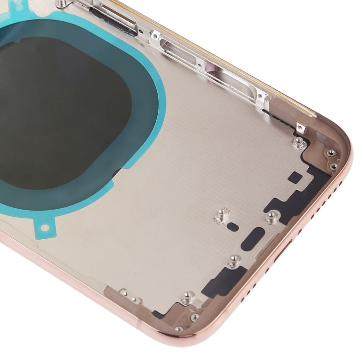 iPhone XS Back Cover Replacement with Camera Lens, SIM Tray & Side Keys