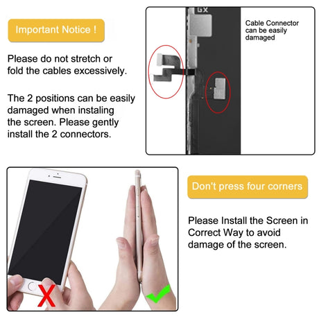 GX OLED Screen Screen for iPhone XS, For iPhone XS - LYDARZ
