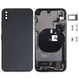 iPhone XS Battery Back Cover Assembly with Side Keys, Speaker, Camera Lens, Charging Port, Wireless Charging & More