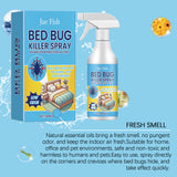 Plant-Based Bed Bug Killer & Dust Mite Spray | Non-Toxic, Safe for Pets, 4oz Travel Size