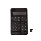 MC-56AG Wireless Numeric Keyboard with Calculator - 2 in 1 2.4G USB with LCD Display