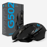 Ratón para juegos Logitech G502 HERO con cable, 11 botones y 2,1 m de longitud