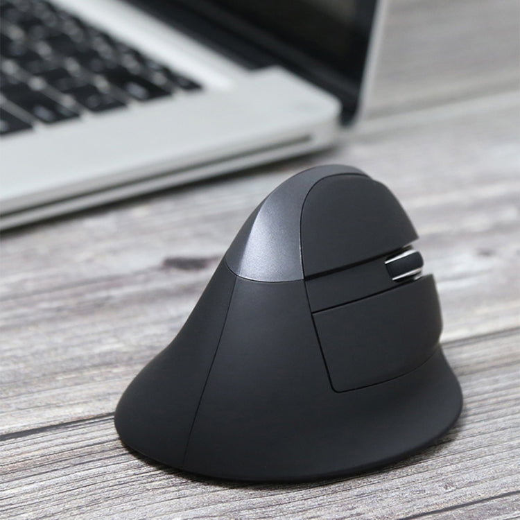 DELUX M618 Mini 2.4G Wireless 2400DPI USB Rechargeable Ergonomic Vertical Mouse, M618 Pink - LYDARZ