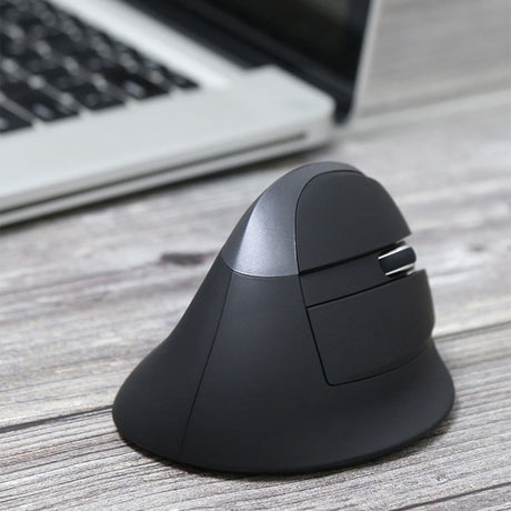 DELUX M618 Mini 2.4G Wireless 2400DPI USB Rechargeable Ergonomic Vertical Mouse, M618 Pink - LYDARZ