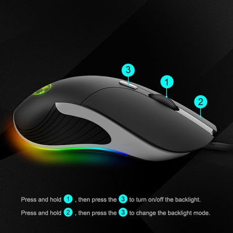 iMICE X6 Wired Mouse  6-button Colorful RGB Gaming Mouse, X6 - LYDARZ