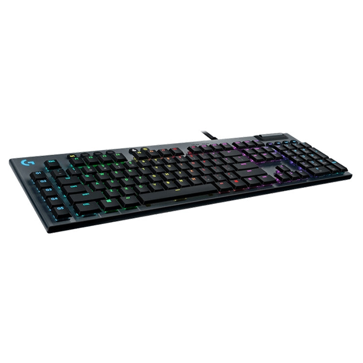 Teclado para juegos Logitech G813: teclado mecánico con cable RGB e interruptores lineales GL