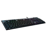 Teclado para juegos Logitech G813: teclado mecánico con cable RGB e interruptores lineales GL