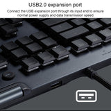 Teclado para juegos Logitech G813: teclado mecánico con cable RGB e interruptores lineales GL