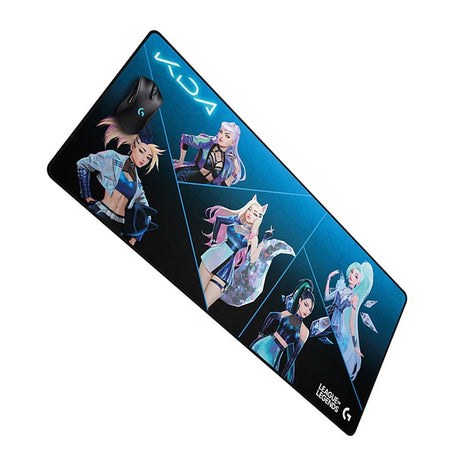 Logitech G840 KDA Gaming Keyboard Mouse Pad Table Mat, Size: 900x400x3mm - LYDARZ