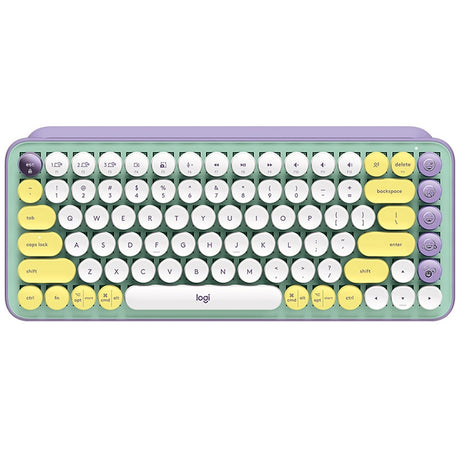 Logitech POP KEYS Round Button Bluetooth Mechanical Keyboard - LYDARZ