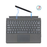 Premium Leather Case w/ Bluetooth Keyboard & Pen Slot for Surface Pro 8/X