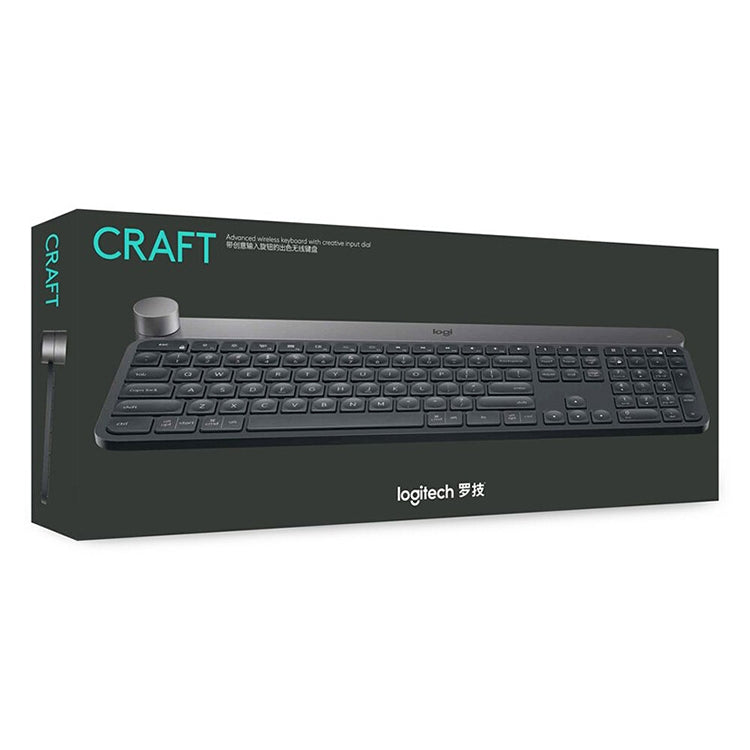 Logitech Craft Wireless Smart Bluetooth Dual Mode Silent Keyboard