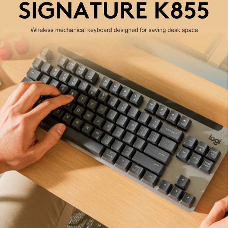 Logitech K855 Wireless Bluetooth Dual Mode Silent Mechanical Keyboard