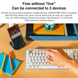 Logitech K855 Kabellose, Bluetooth-Dualmodus-Leise-mechanische Tastatur