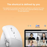 Logitech Lift Ergonomic Mouse - 1000DPI Wireless Bluetooth Dual Mode with 2.4GHz Connectivity