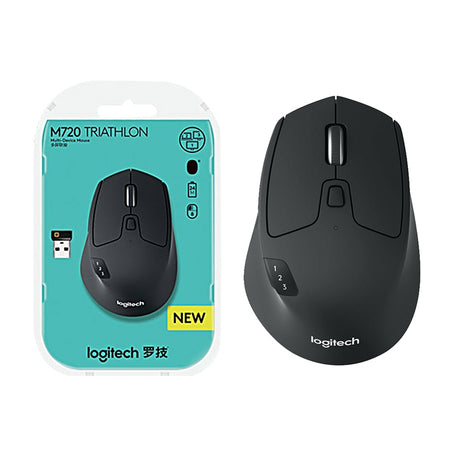 Logitech M720 1000DPI 2.4GHz Wireless Bluetooth Multimode Mouse - LYDARZ