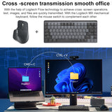 Logitech MX Master 3s Mouse - 8000DPI Ergonomic Wireless Bluetooth Dual Mode