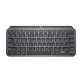 Miniteclado Logitech MX Keys: inalámbrico, Bluetooth, ultrafino, con retroiluminación inteligente