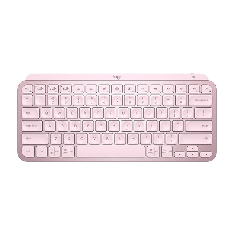 Miniteclado Logitech MX Keys: inalámbrico, Bluetooth, ultrafino, con retroiluminación inteligente