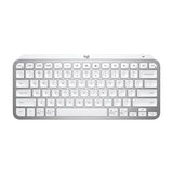 Miniteclado Logitech MX Keys: inalámbrico, Bluetooth, ultrafino, con retroiluminación inteligente
