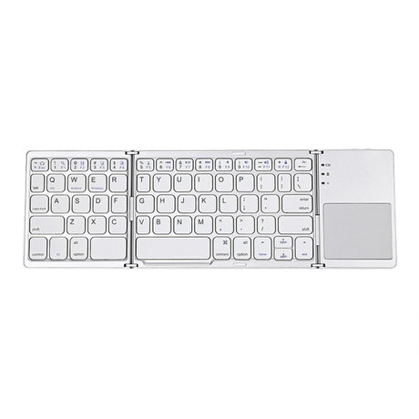 B033 Rechargeable 3-Folding 64 Keys Bluetooth Wireless Keyboard - LYDARZ