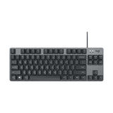 Logitech K835 Mini Mechanical Wired Keyboard, Red Shaft, Red Shaft